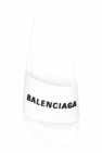 Balenciaga Slides with logo